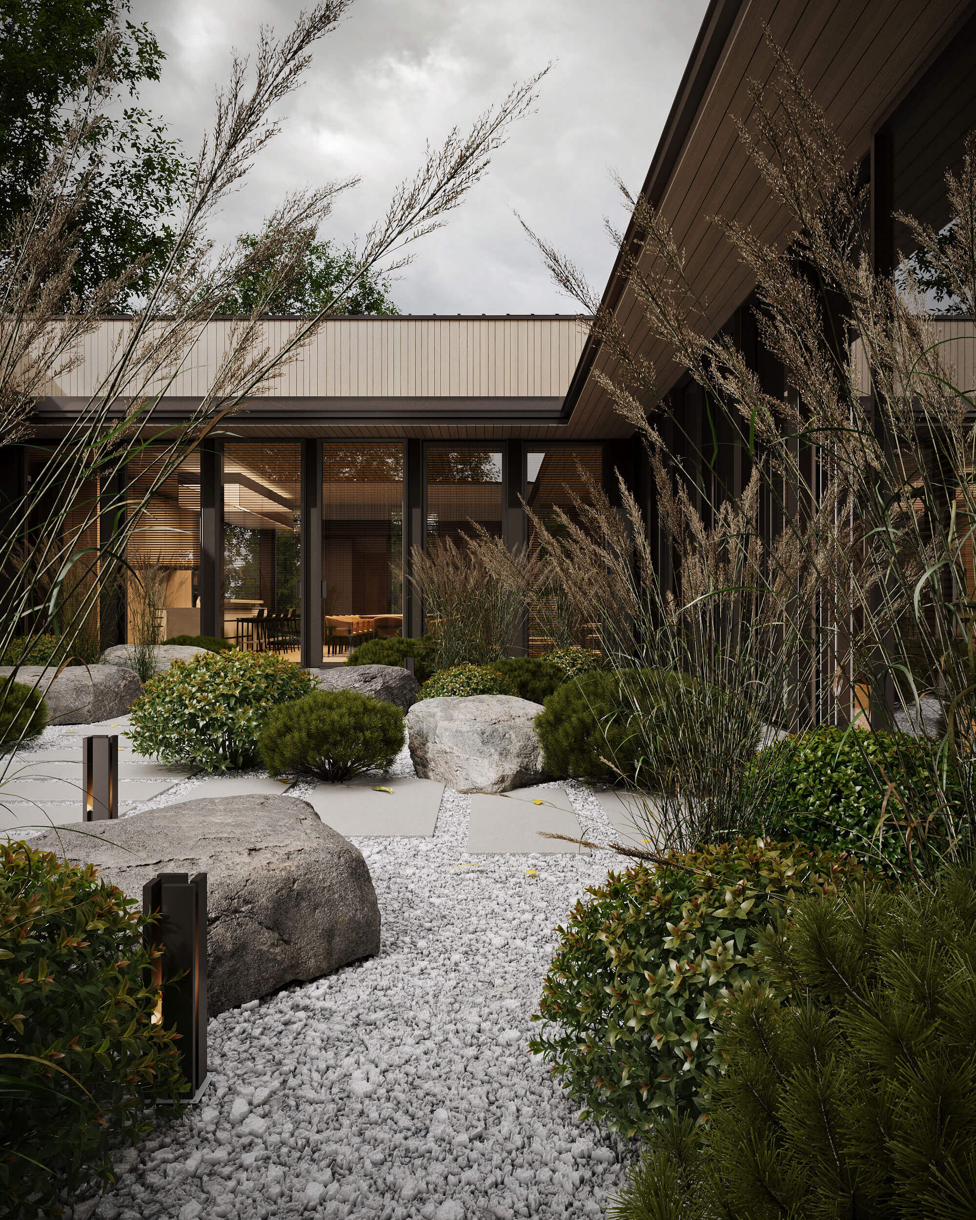 Kasumi House architectural visualization 7