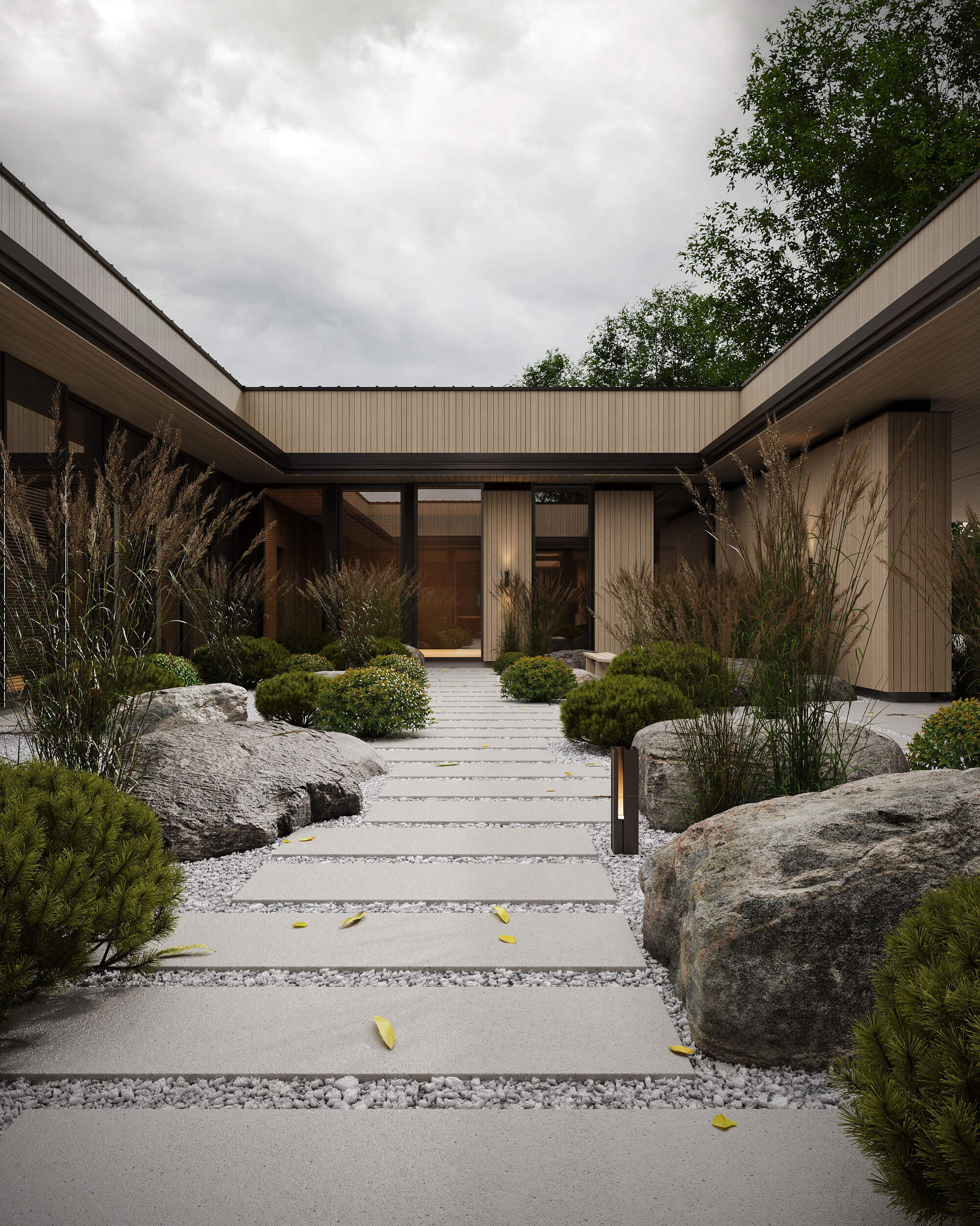Kasumi House architectural visualization 9