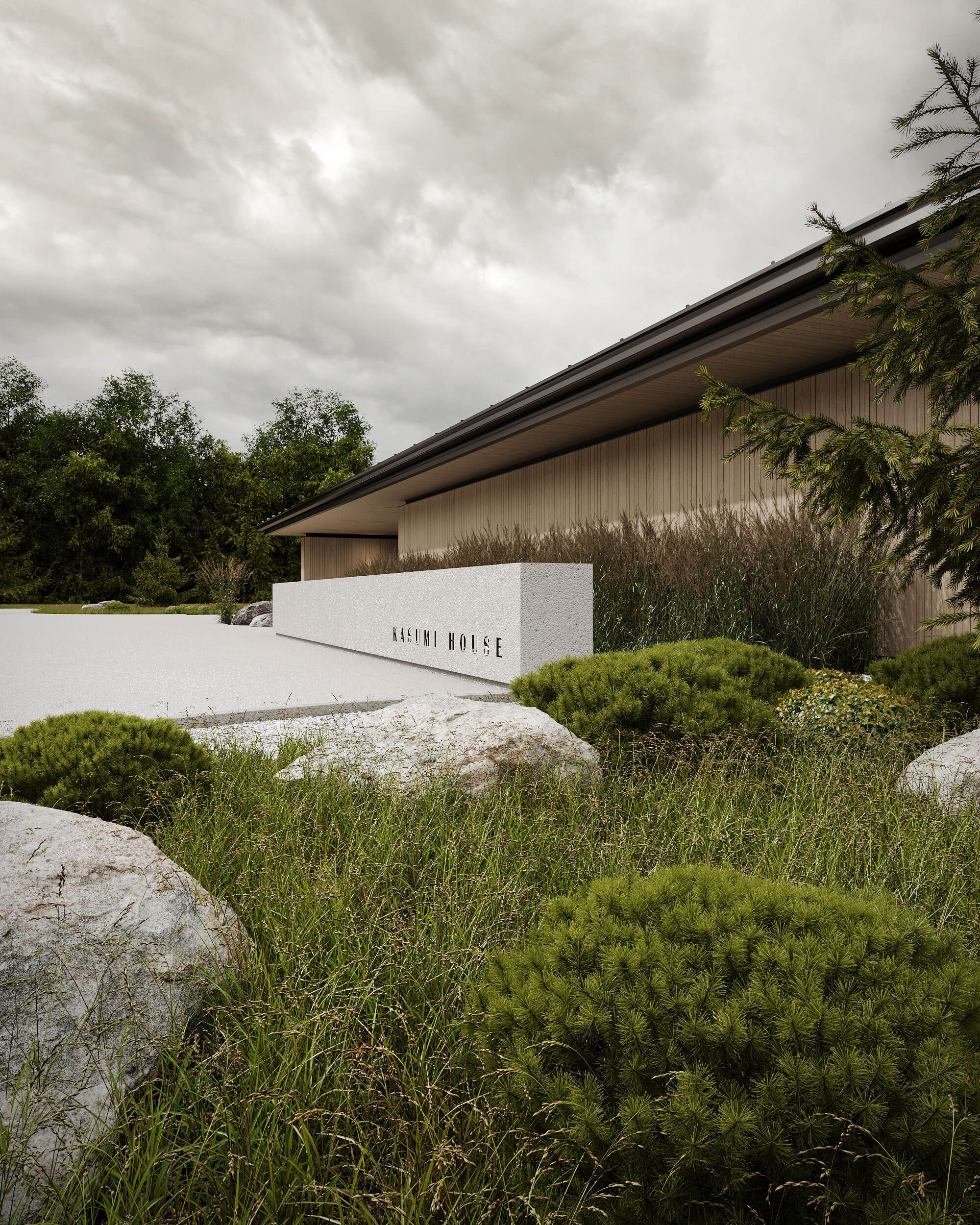 Kasumi House architectural visualization 18